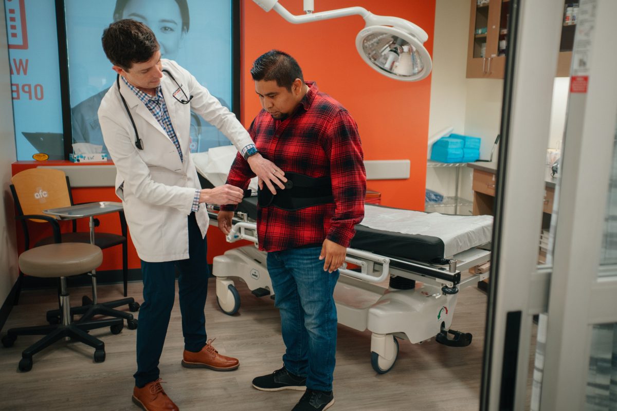 Occupational Health visit at AFC Cedar Hills